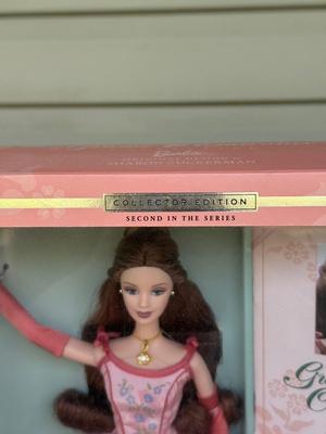 LOT 72P: NRFB Mattel Collector Edition Barbie Grand Entrance Dolls: 2000 #1 by Carter Bryant (28533) & 2001 #2 by Sharon Zuckerman...