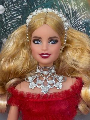 LOT 73P: NRFB Mattel Barbie Collector 2017 Holiday Barbies (DYX39 & DYX41) & Barbie Signature 30th Anniversary 2018 Holiday...