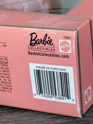 LOT 75P: NRFB Mattel Collector Edition Barbie Grand Entrance Dolls: 2000 #1 by Carter Bryant (28533) & 2001 #2 by Sharon Zuckerman...