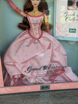 LOT 75P: NRFB Mattel Collector Edition Barbie Grand Entrance Dolls: 2000 #1 by Carter Bryant (28533) & 2001 #2 by Sharon Zuckerman...