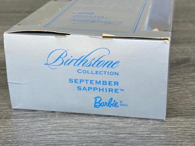LOT 78P: NRFB Mattel Barbie: 2002 Collector Edition Birthstone September Sapphire (C5327), 2003 Ltd Edition Heather Fonseca Designer...