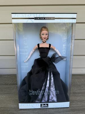 LOT 78P: NRFB Mattel Barbie: 2002 Collector Edition Birthstone September Sapphire (C5327), 2003 Ltd Edition Heather Fonseca Designer...