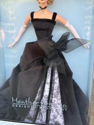 LOT 78P: NRFB Mattel Barbie: 2002 Collector Edition Birthstone September Sapphire (C5327), 2003 Ltd Edition Heather Fonseca Designer...