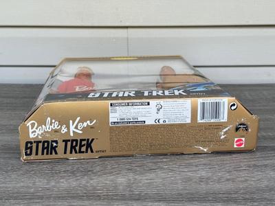 LOT 79P: NRFB Barbie & Ken Collector Edition Giftsets: 1996 Star Trek 30th Anniversary (15006) & 1998 as Mulder & Scully from...