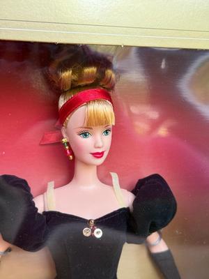 LOT 80P: NRFB late 1990s Mattel Avon Exclusive Special Edition Barbie Dolls: Winter Rhapsody (16353), Winter Splendor (19357) &...