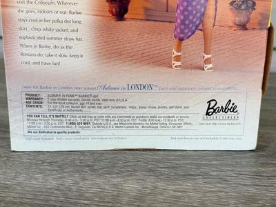LOT 123P: NRFB 1999 Mattel Collector Edition Barbie City Seasons Dolls: Spring in Tokyo (19430) & Summer in Rome (19431)