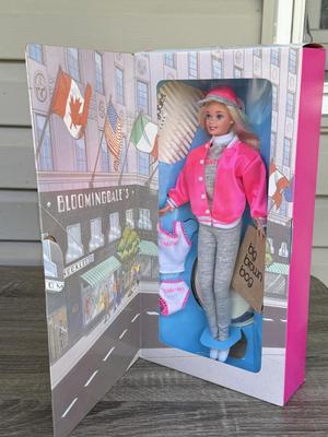 LOT 124P: NRFB Mattel Barbie Dolls: 1996 Ltd Edition Macy's City Shopper Barbie designed by Nicole Miller (16289) & Special...