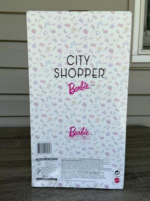 LOT 124P: NRFB Mattel Barbie Dolls: 1996 Ltd Edition Macy's City Shopper Barbie designed by Nicole Miller (16289) & Special...