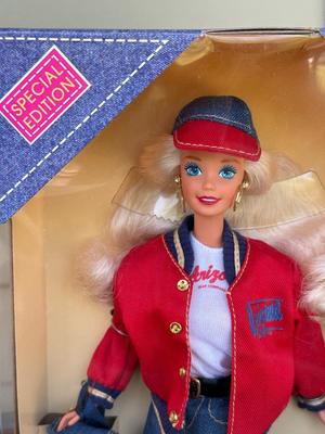 LOT 124P: NRFB Mattel Barbie Dolls: 1996 Ltd Edition Macy's City Shopper Barbie designed by Nicole Miller (16289) & Special...