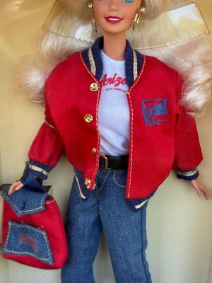 LOT 124P: NRFB Mattel Barbie Dolls: 1996 Ltd Edition Macy's City Shopper Barbie designed by Nicole Miller (16289) & Special...
