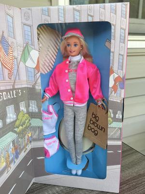 LOT 124P: NRFB Mattel Barbie Dolls: 1996 Ltd Edition Macy's City Shopper Barbie designed by Nicole Miller (16289) & Special...