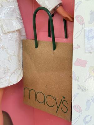 LOT 124P: NRFB Mattel Barbie Dolls: 1996 Ltd Edition Macy's City Shopper Barbie designed by Nicole Miller (16289) & Special...
