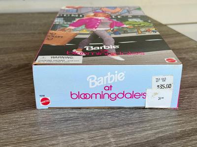 LOT 124P: NRFB Mattel Barbie Dolls: 1996 Ltd Edition Macy's City Shopper Barbie designed by Nicole Miller (16289) & Special...