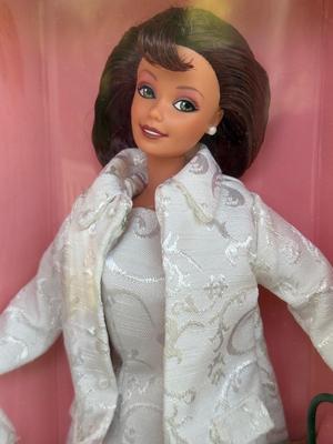 LOT 124P: NRFB Mattel Barbie Dolls: 1996 Ltd Edition Macy's City Shopper Barbie designed by Nicole Miller (16289) & Special...