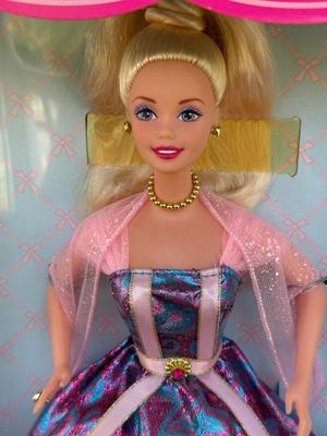 LOT 125P: NRFB 1997 Special Edition Barbie Dolls: Sparkle Beauty (17251), Evening Elegance Series Evening Enchantment (19783), Charity...
