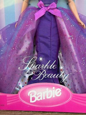 LOT 125P: NRFB 1997 Special Edition Barbie Dolls: Sparkle Beauty (17251), Evening Elegance Series Evening Enchantment (19783), Charity...