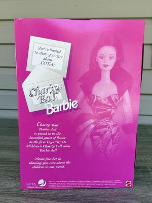 LOT 125P: NRFB 1997 Special Edition Barbie Dolls: Sparkle Beauty (17251), Evening Elegance Series Evening Enchantment (19783), Charity...