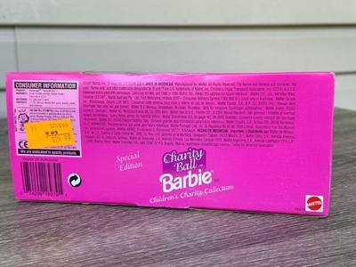 LOT 125P: NRFB 1997 Special Edition Barbie Dolls: Sparkle Beauty (17251), Evening Elegance Series Evening Enchantment (19783), Charity...