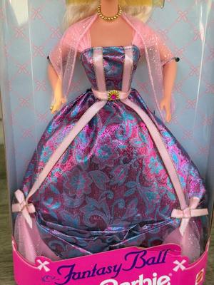 LOT 125P: NRFB 1997 Special Edition Barbie Dolls: Sparkle Beauty (17251), Evening Elegance Series Evening Enchantment (19783), Charity...