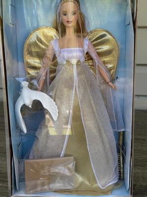 LOT 126P: NRFB Mattel 1998-99 Barbie Dolls: Special Edition Angelic Inspiration (24984/F260621) & Collector Edition Timeless...