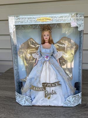 LOT 126P: NRFB Mattel 1998-99 Barbie Dolls: Special Edition Angelic Inspiration (24984/F260621) & Collector Edition Timeless...