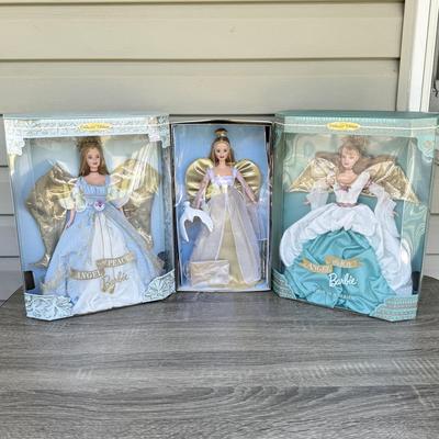 LOT 126P: NRFB Mattel 1998-99 Barbie Dolls: Special Edition Angelic Inspiration (24984/F260621) & Collector Edition Timeless...