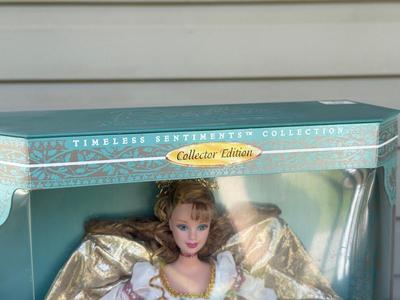 LOT 126P: NRFB Mattel 1998-99 Barbie Dolls: Special Edition Angelic Inspiration (24984/F260621) & Collector Edition Timeless...