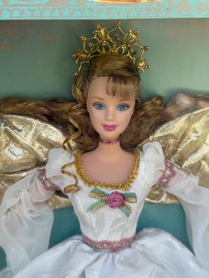 LOT 126P: NRFB Mattel 1998-99 Barbie Dolls: Special Edition Angelic Inspiration (24984/F260621) & Collector Edition Timeless...