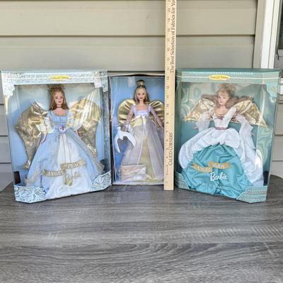 LOT 126P: NRFB Mattel 1998-99 Barbie Dolls: Special Edition Angelic Inspiration (24984/F260621) & Collector Edition Timeless...
