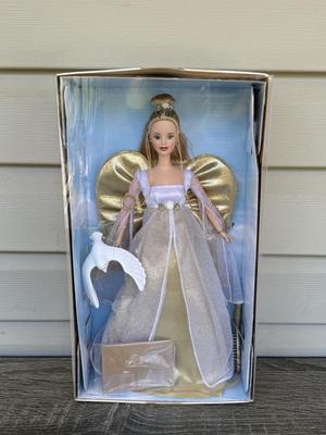LOT 126P: NRFB Mattel 1998-99 Barbie Dolls: Special Edition Angelic Inspiration (24984/F260621) & Collector Edition Timeless...