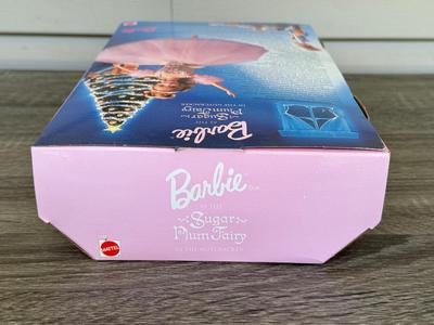 LOT 127P: Mattel Barbie: Collector Edition Classic Ballet Series Barbie as the Sugar Plum Fairy (17056), 1997 Rapunzel Barbie (17646)...