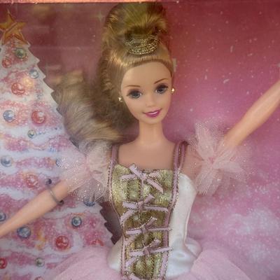 LOT 127P: Mattel Barbie: Collector Edition Classic Ballet Series Barbie as the Sugar Plum Fairy (17056), 1997 Rapunzel Barbie (17646)...