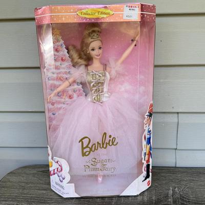 LOT 127P: Mattel Barbie: Collector Edition Classic Ballet Series Barbie as the Sugar Plum Fairy (17056), 1997 Rapunzel Barbie (17646)...