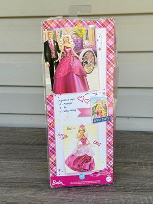 LOT 128P: NRFB Mattel Barbie Dolls: 2011 Princess Charm School Nicholas (V6828) & Special Edition: 1995 Crystal Splendor (15136)...