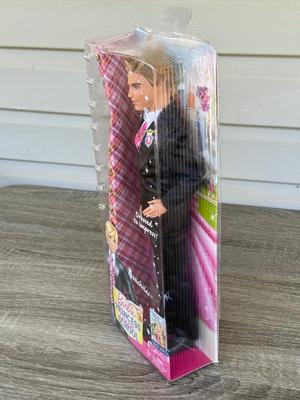 LOT 128P: NRFB Mattel Barbie Dolls: 2011 Princess Charm School Nicholas (V6828) & Special Edition: 1995 Crystal Splendor (15136)...