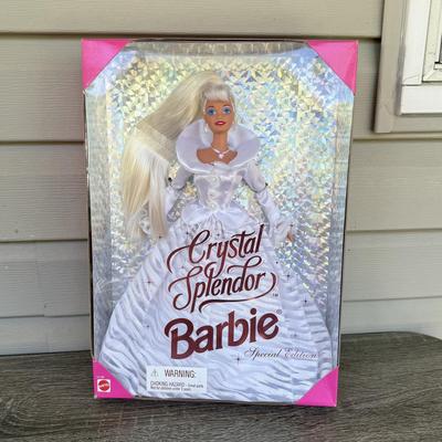 LOT 128P: NRFB Mattel Barbie Dolls: 2011 Princess Charm School Nicholas (V6828) & Special Edition: 1995 Crystal Splendor (15136)...