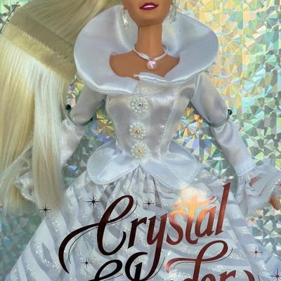 LOT 128P: NRFB Mattel Barbie Dolls: 2011 Princess Charm School Nicholas (V6828) & Special Edition: 1995 Crystal Splendor (15136)...