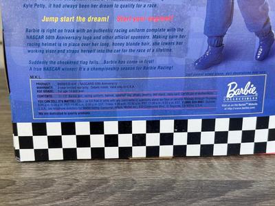 LOT 129P: 2011 Barbie R/C Convertible (untested - X5450) & NRFB Mattel: 1996 Penn State Cheerleader University (17698) & 1998...