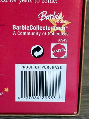 LOT 130P: NRFB Mattel Holiday Barbie Collector Dolls: 2004 (B5848) & Bob Mackie: 2005 (G8058) & 2006 (J0949)