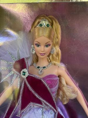 LOT 130P: NRFB Mattel Holiday Barbie Collector Dolls: 2004 (B5848) & Bob Mackie: 2005 (G8058) & 2006 (J0949)