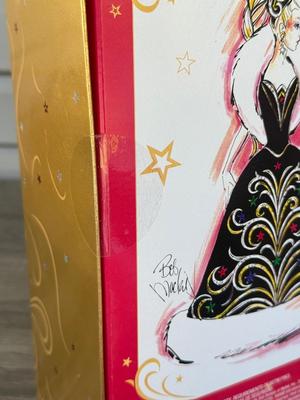 LOT 130P: NRFB Mattel Holiday Barbie Collector Dolls: 2004 (B5848) & Bob Mackie: 2005 (G8058) & 2006 (J0949)