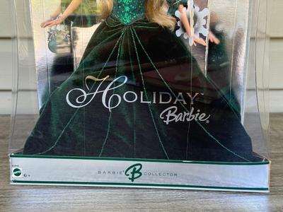 LOT 130P: NRFB Mattel Holiday Barbie Collector Dolls: 2004 (B5848) & Bob Mackie: 2005 (G8058) & 2006 (J0949)