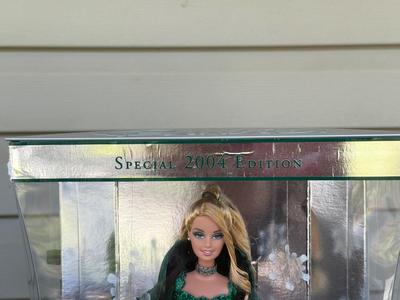 LOT 130P: NRFB Mattel Holiday Barbie Collector Dolls: 2004 (B5848) & Bob Mackie: 2005 (G8058) & 2006 (J0949)