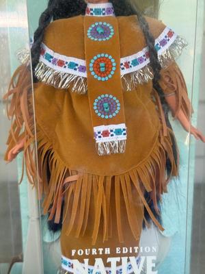 LOT 131P: NRFB Mattel Collector Edition Native American Barbie Dolls: 1996 Dolls of the World Arctic Barbie (16495), 1997 4th Edition...