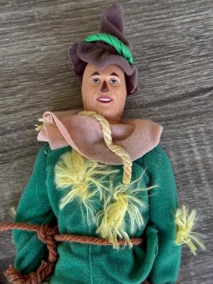 LOT 134P: 2000 Mattel Barbie Wizard of Oz Character Tolls: Tin Man, Scarecrow, Cowardly Lion, Mayor of Munchkinland & Munchkin