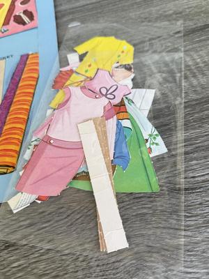 LOT 137P: 1963 Mattel Whitman Publishing Barbie, Ken & Midge Paper Dolls, 1961 Barbie & Ken Mini Magazine & Magazines ft. Barbie