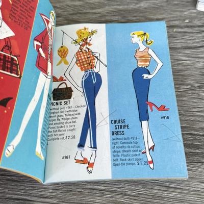 LOT 137P: 1963 Mattel Whitman Publishing Barbie, Ken & Midge Paper Dolls, 1961 Barbie & Ken Mini Magazine & Magazines ft. Barbie
