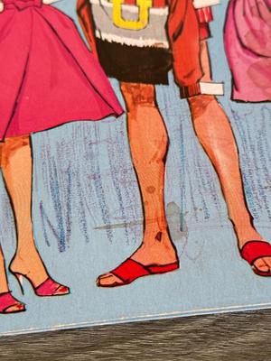 LOT 137P: 1963 Mattel Whitman Publishing Barbie, Ken & Midge Paper Dolls, 1961 Barbie & Ken Mini Magazine & Magazines ft. Barbie