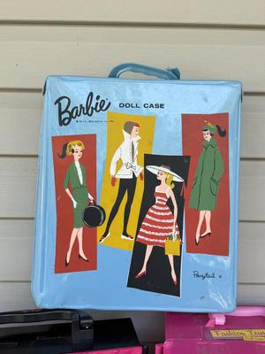 LOT 138P: Vintage & Contemporary Mattel Barbie Closets and Trunks