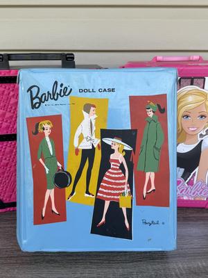 LOT 138P: Vintage & Contemporary Mattel Barbie Closets and Trunks